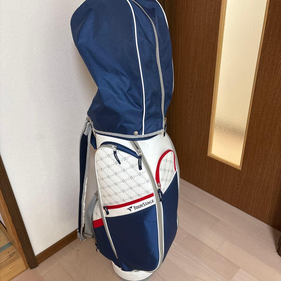 初心者　ツアーステージ　レディース クラブセット ネイビー/ホワイト