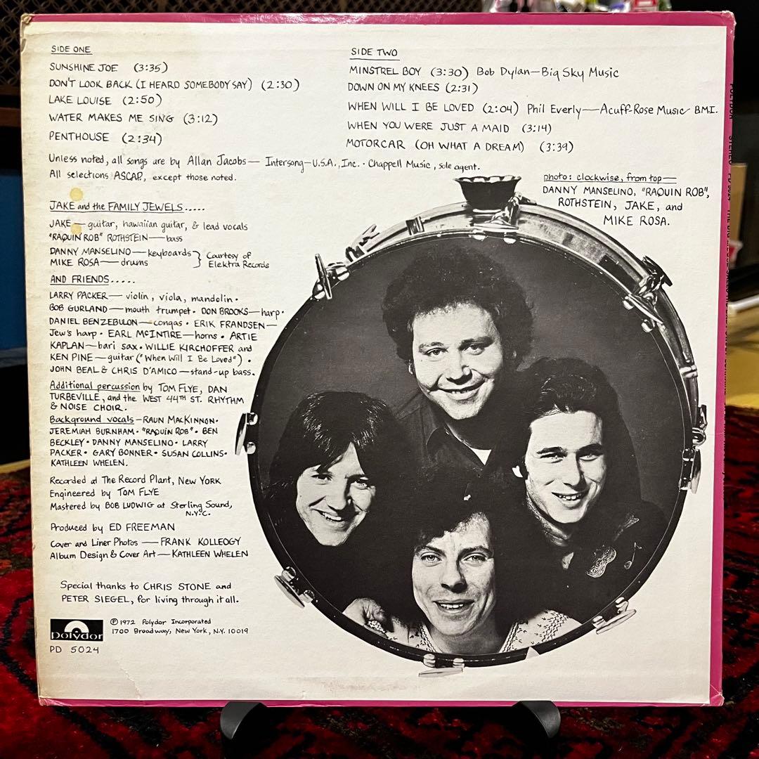 洋楽 Jake with the Family Jewels US promo LP