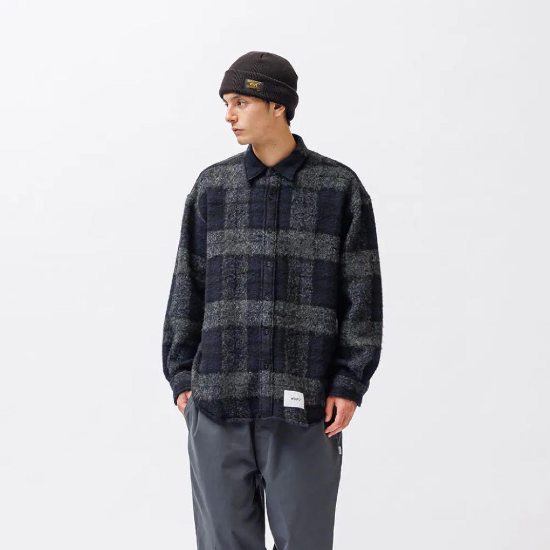 ジャケット・アウター WTAPS TXT 02 LS WONY TWEED TEXTILE 25aw