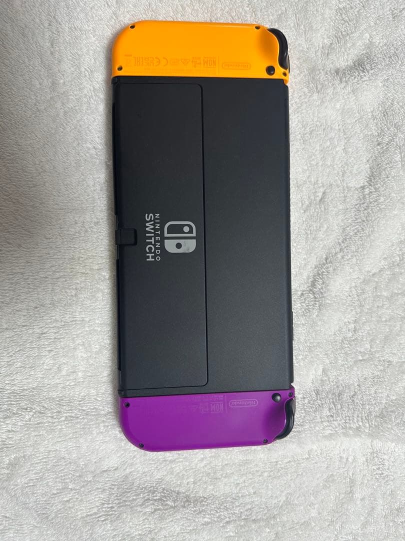 Nintendo Switch 本体 紫とオレンジ Joy-Con 充電器付き