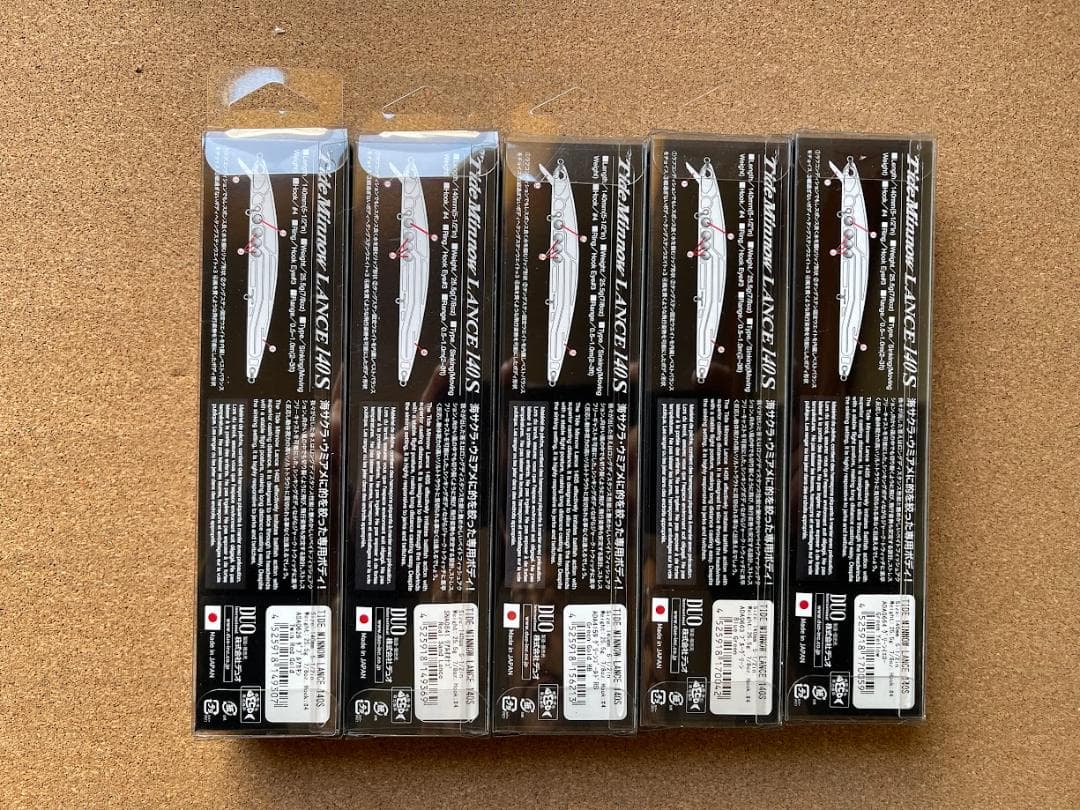 DUO Tide Minnow Lance 140S 5個セット