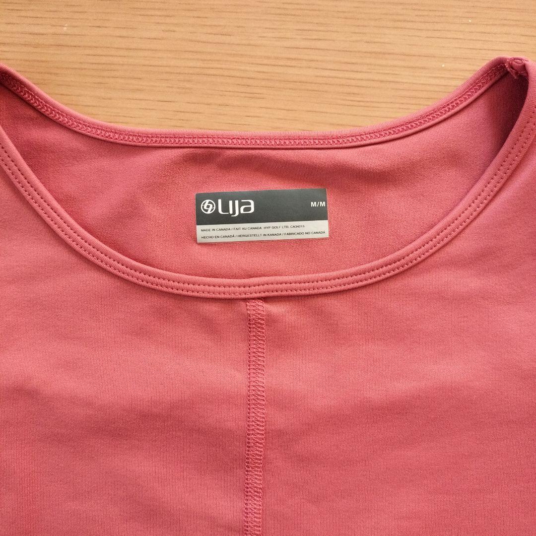 lija リージャM フリル袖 Tシャツ
