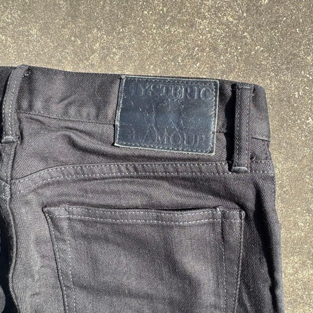 いまいま　HYSTERIC GLAMOUR ブラックセルビッチデニム 30