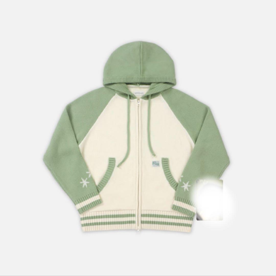 NCT WISH ソウルコン　ニットジップアップフーディー