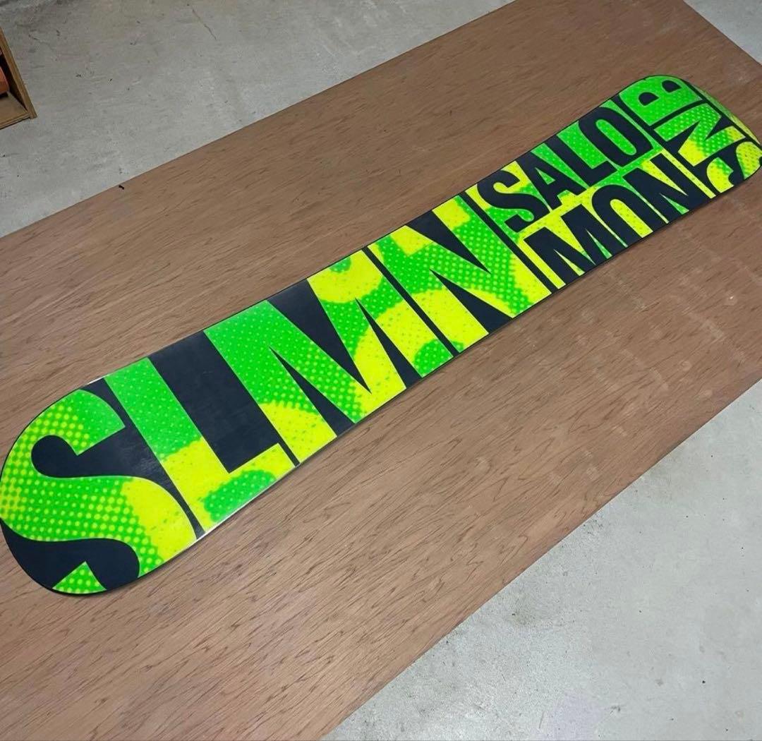 スノーボード板 ビンディング付き サロモン