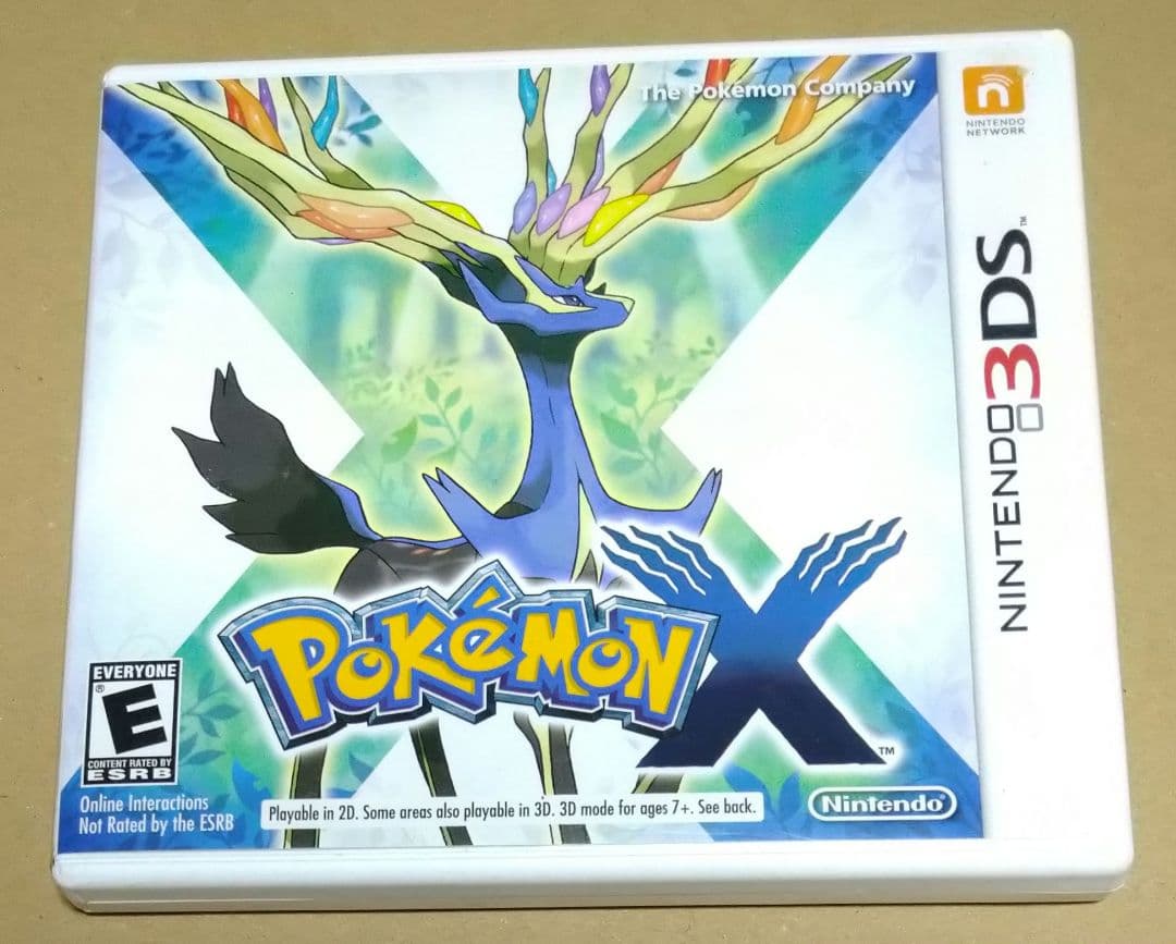 【北米版】ポケットモンスターX POKEMON X 3DS