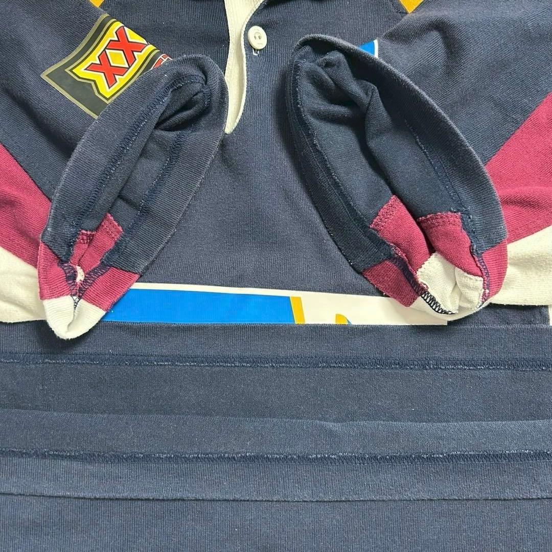 00's Canterbury クイーンランドレッズ 半袖 ラガーシャツ