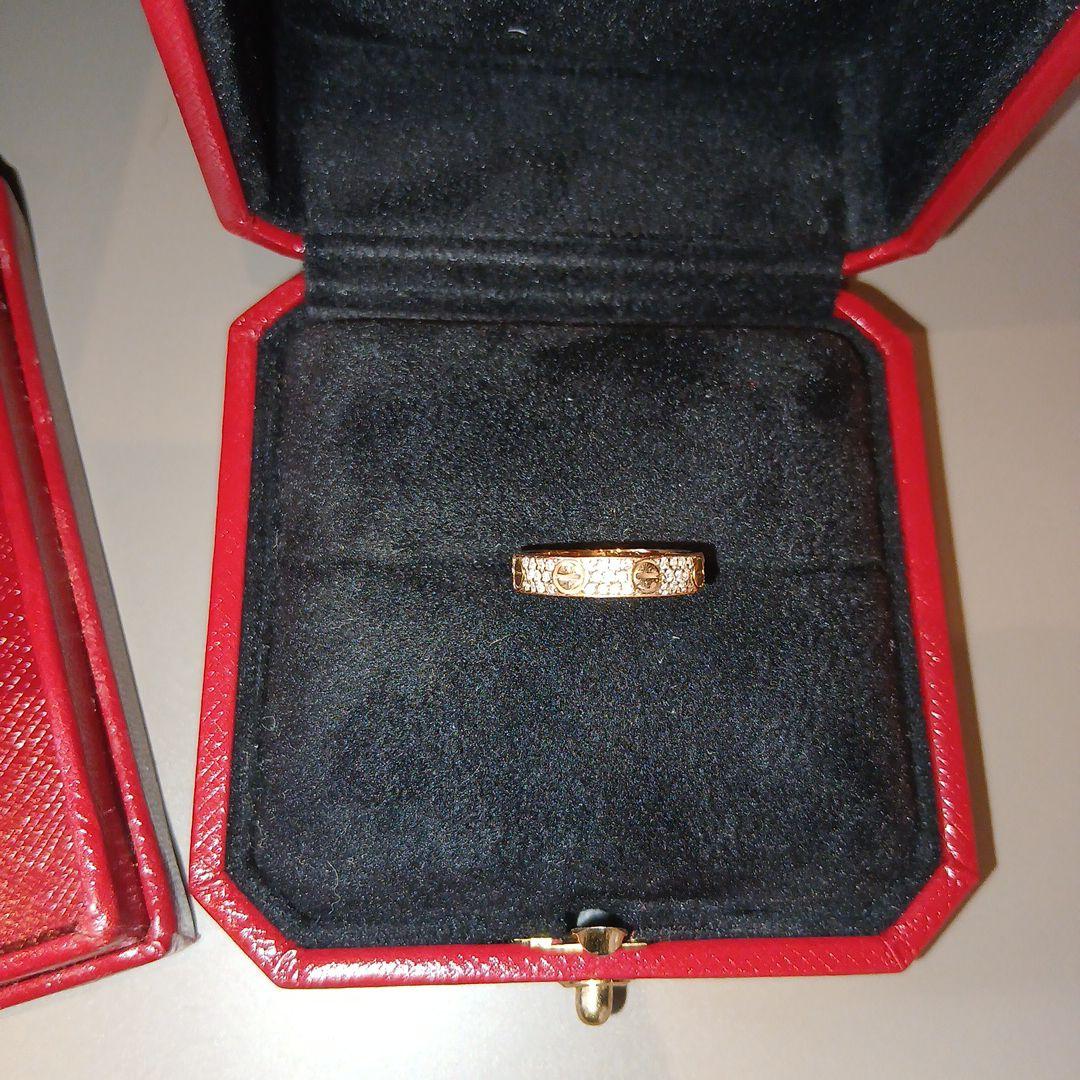 マーライオン！　Cartier　カルティエ　ミニラブリング　ピンクゴールド
