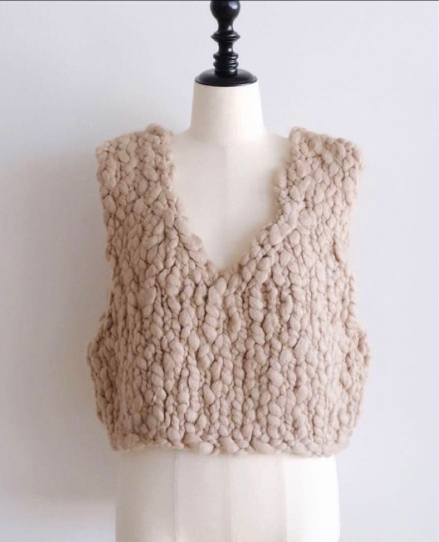 新品SeaRoomlynn HM extra warm 2wayニットベスト