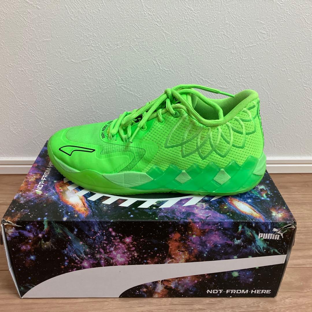 シューズ(男性用) PUMA MB.01 LO Green Gecko 27cm