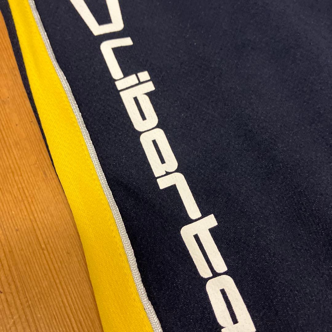 美品　Liberto ジャージ 145 ズボン　下　ネイビー/イエロー　リベルタ