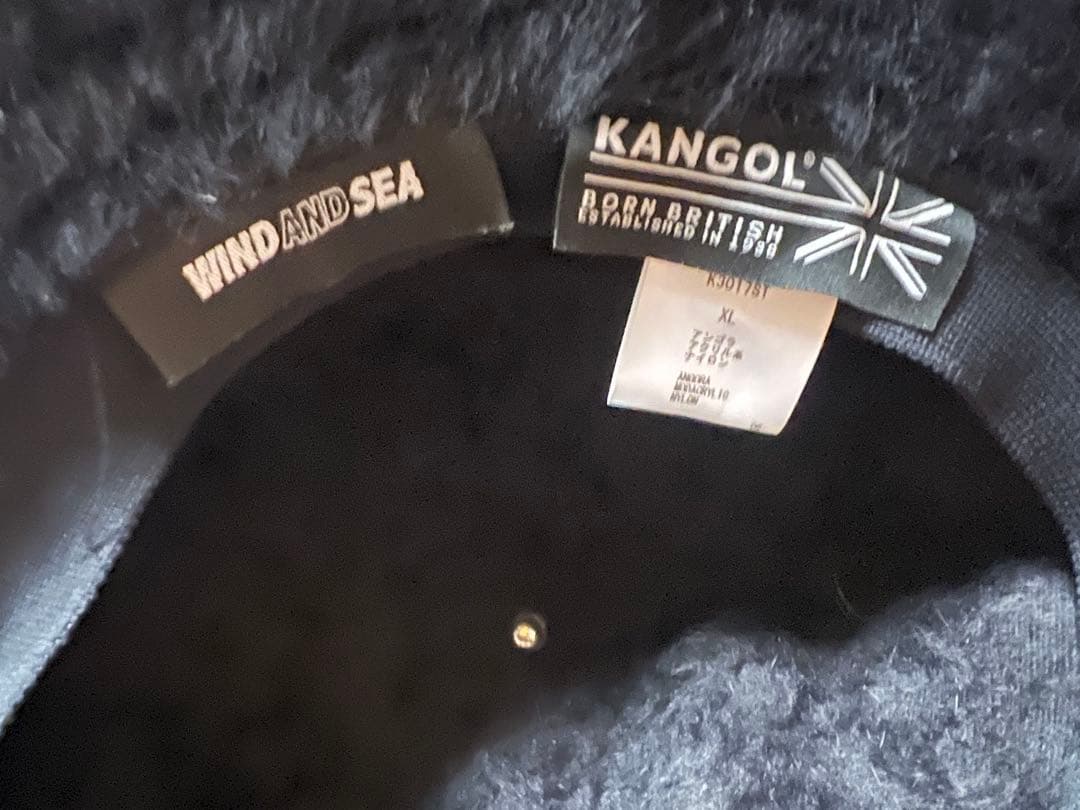 WIND AND SEA×KANGOL コラボハット　サイズ　XL