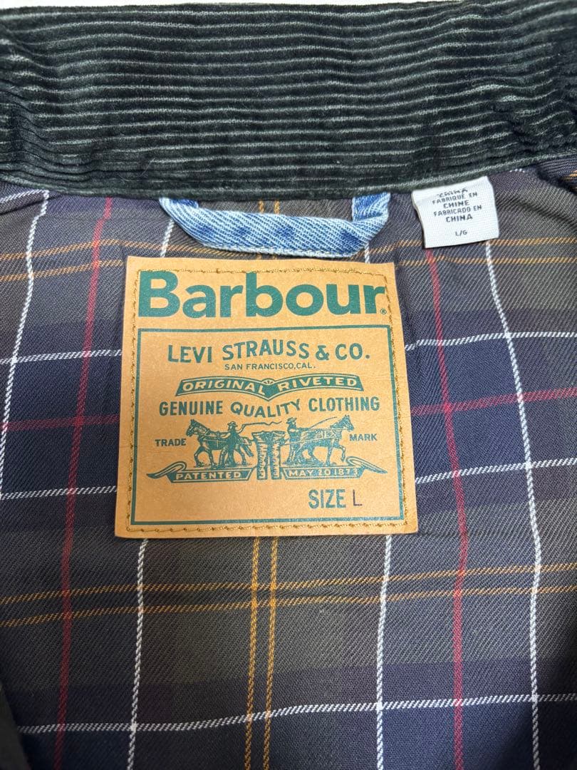 が*つ様 LEVI'S x Barbour Type II Denim Truc