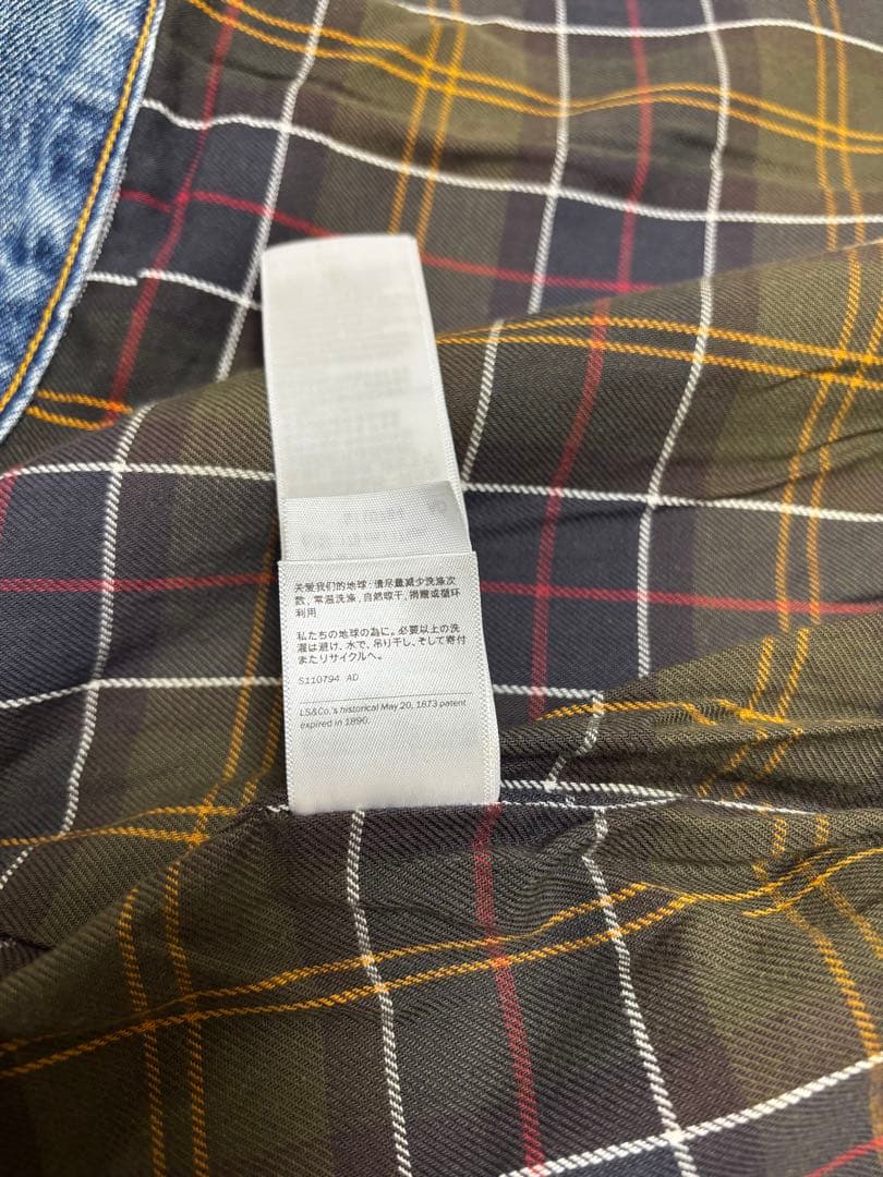 が*つ様 LEVI'S x Barbour Type II Denim Truc
