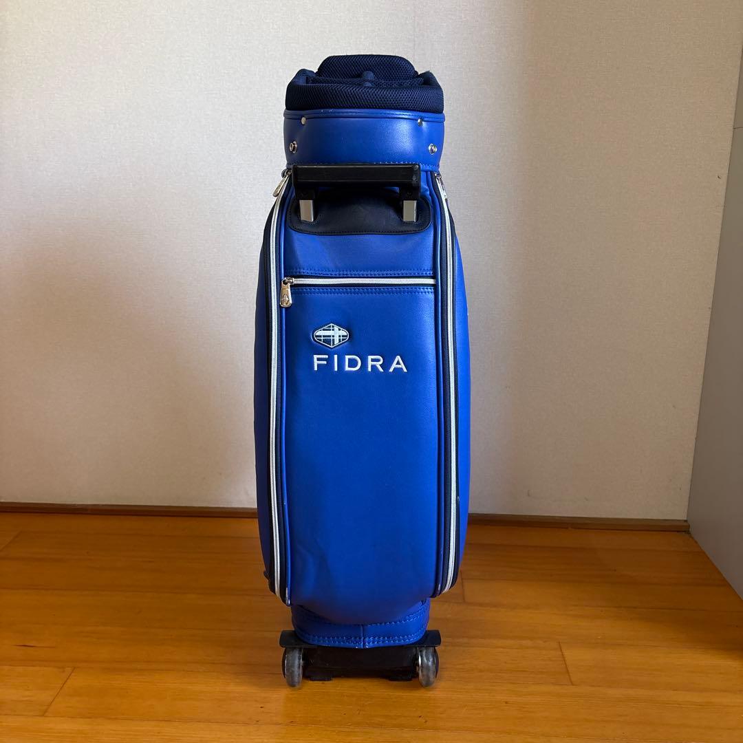 FIDRA フィドラ キャディバッグ ブルー キャスター付 フード無