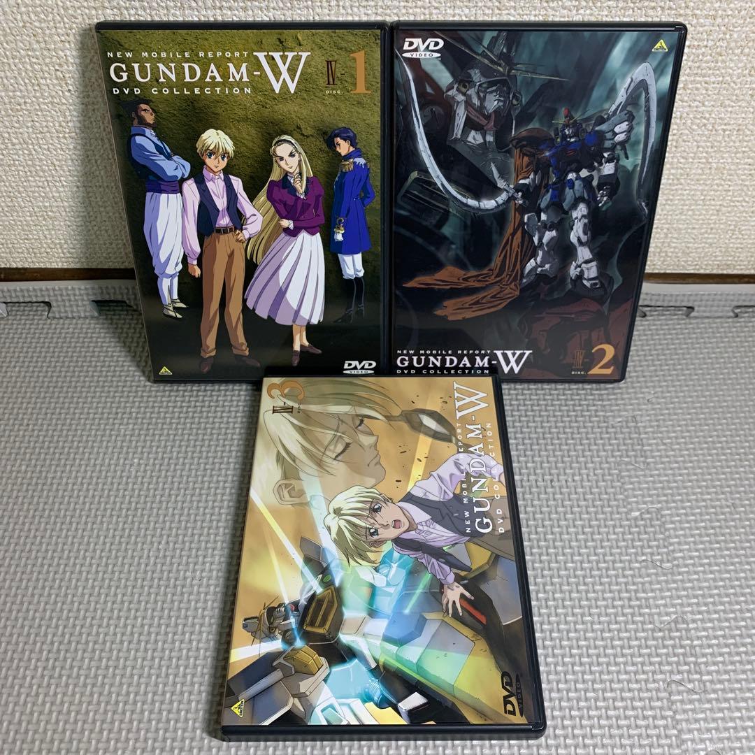 新機動戦記ガンダムW DVDコレクション〈3枚組〉①〜④セットまとめ売り