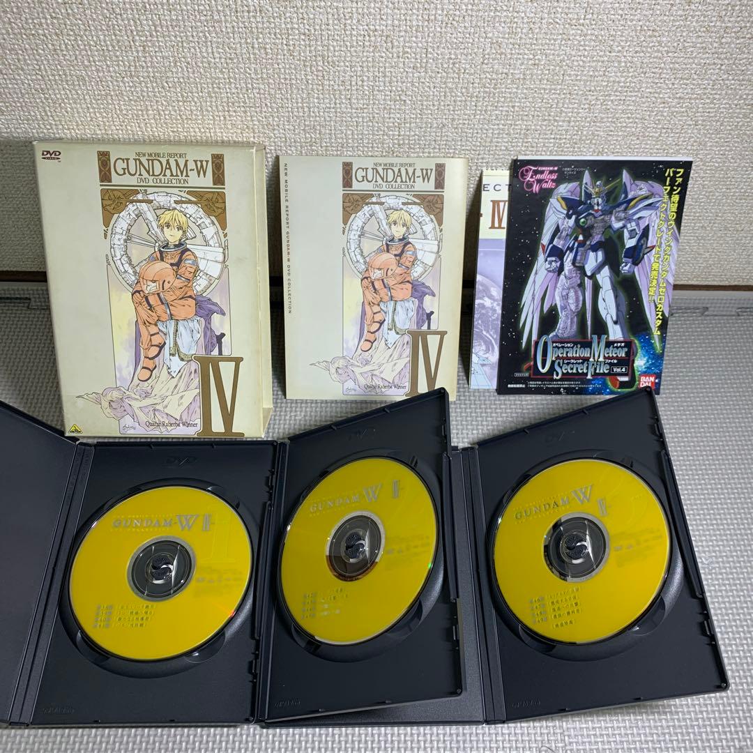 新機動戦記ガンダムW DVDコレクション〈3枚組〉①〜④セットまとめ売り