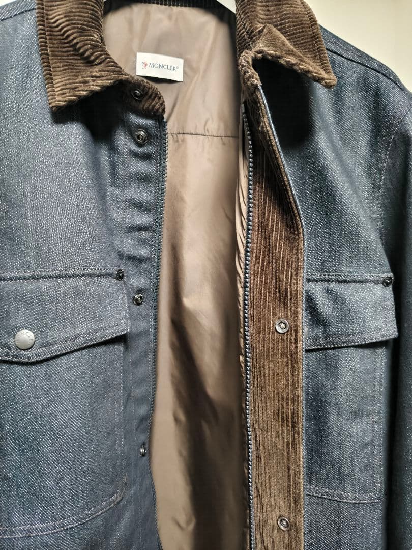 E.C.ページ MONCLER　デニムジャケット