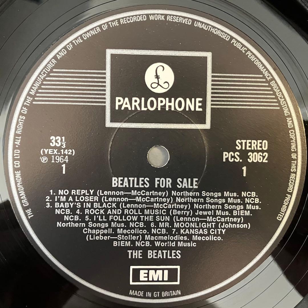 BEATLES FOR SALE UK 1 EMI BOX STEREO 凄音