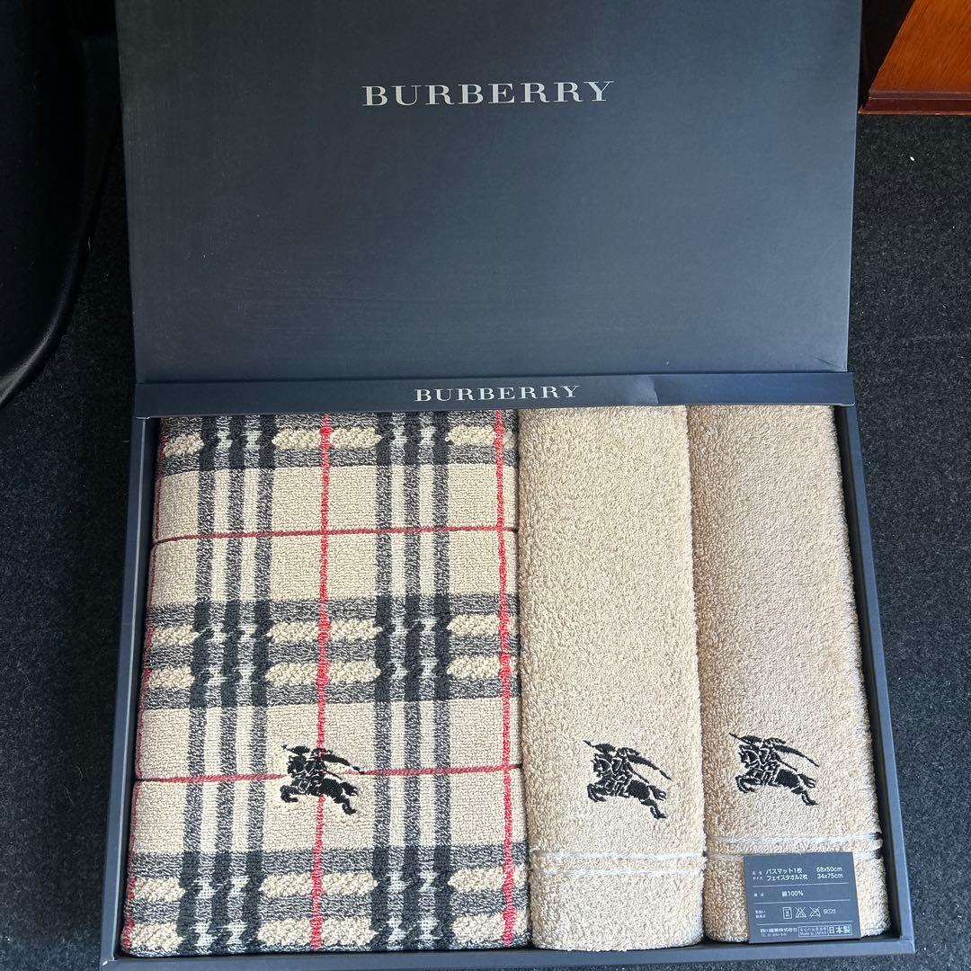 ち*こ様 BURBERRY タオルセット 3枚