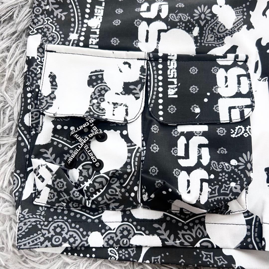 新品　ラッセルノ　セットアップ　ハーフジップ　ポロシャツ　ハーフパンツ　バンダナ