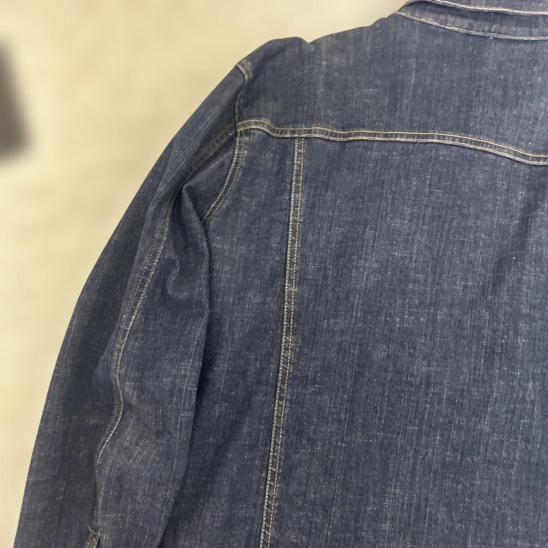 【極美品】ポロジーンズ 三角タグ デニムジャケット 濃紺　Lサイズ
