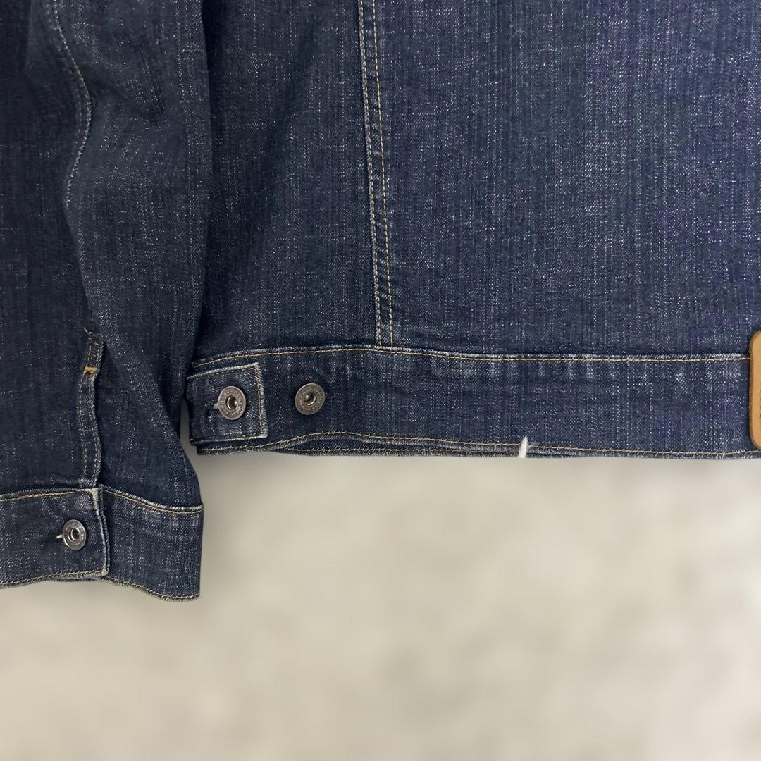 【極美品】ポロジーンズ 三角タグ デニムジャケット 濃紺　Lサイズ