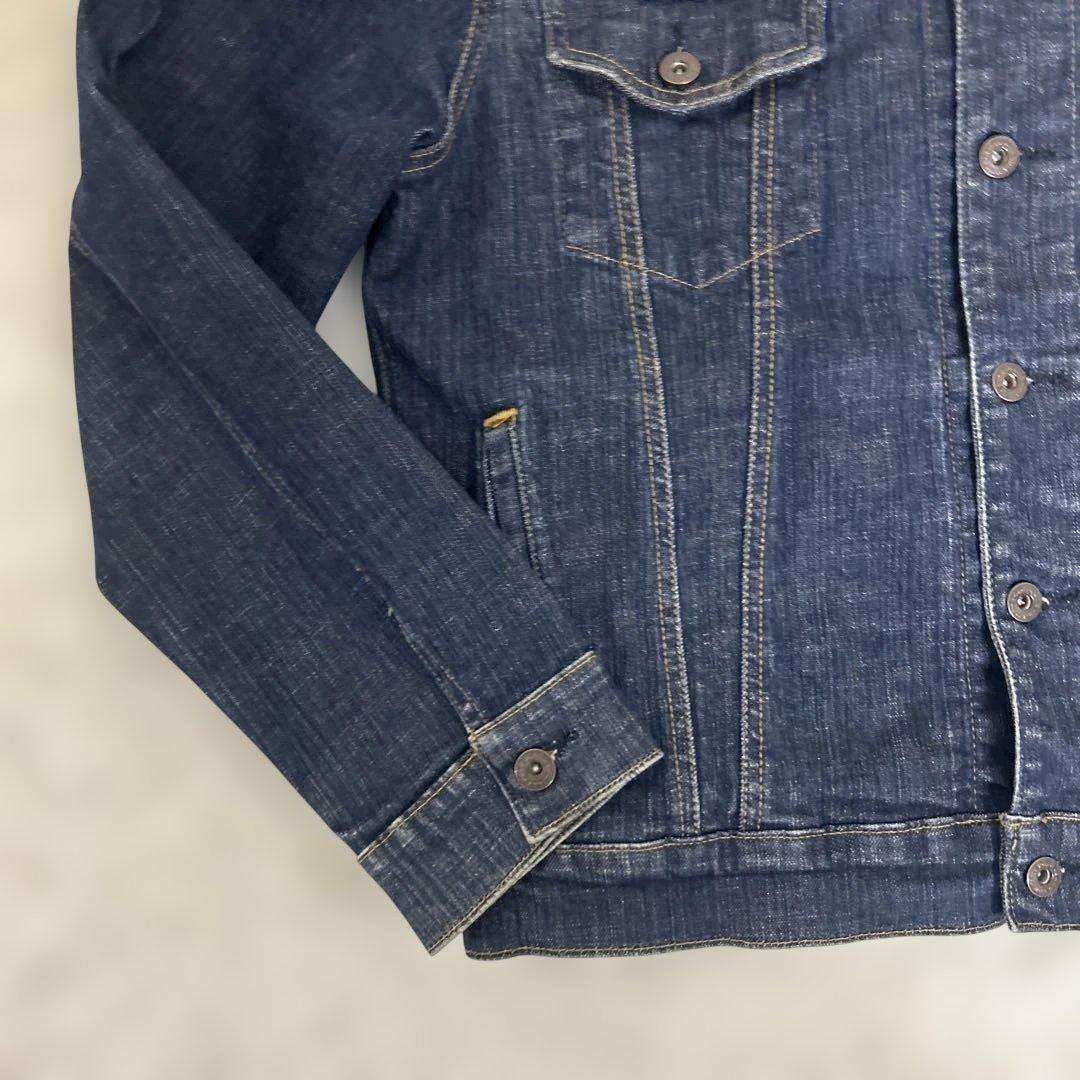 【極美品】ポロジーンズ 三角タグ デニムジャケット 濃紺　Lサイズ