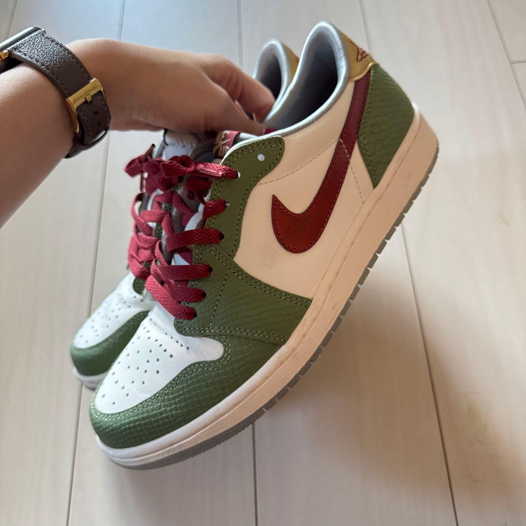 シューズ(男性用) NIKE AIR JORDAN 1 LOW OG CNY DRAGON