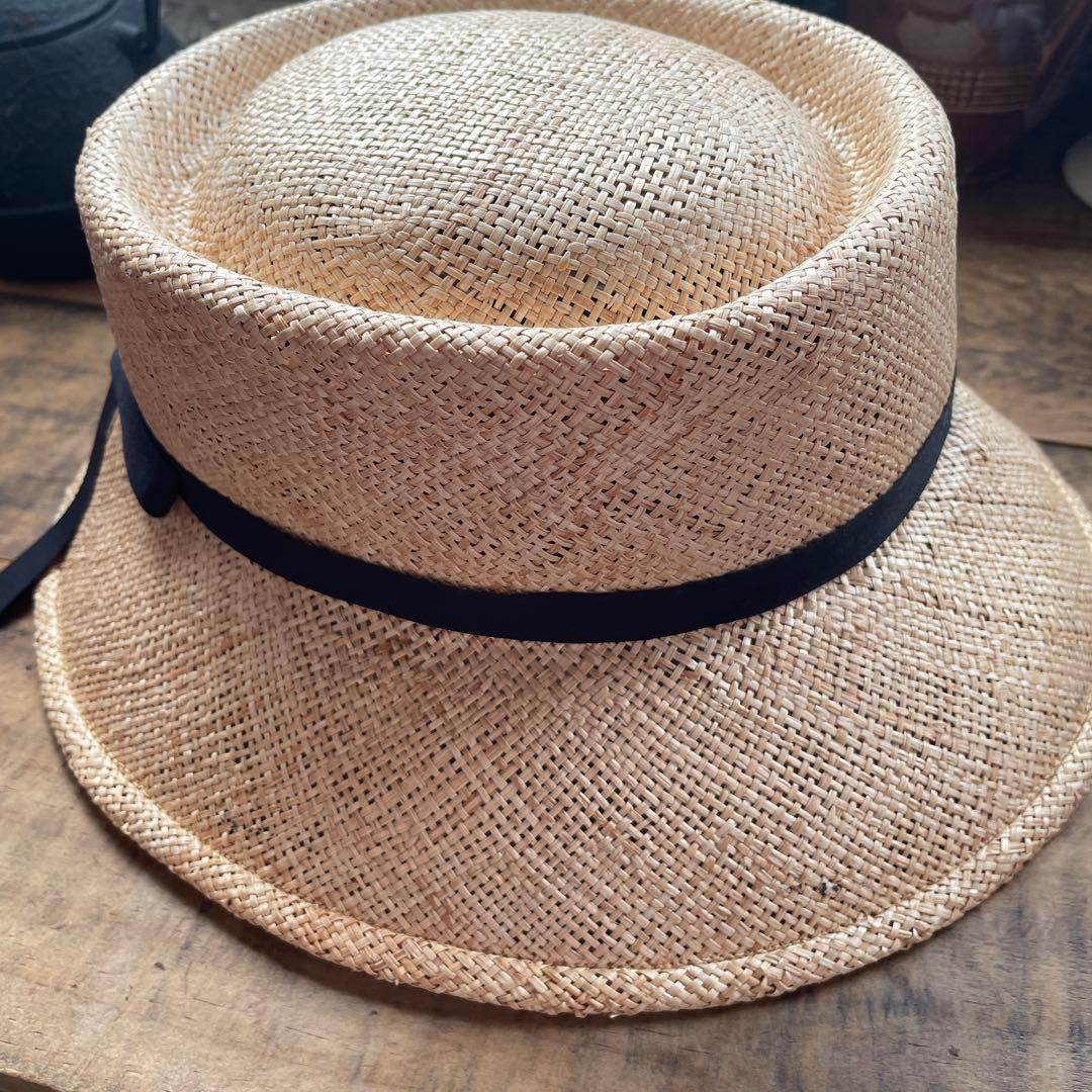 ★美品★BERRETTA ベルレッタ　麦わら帽子