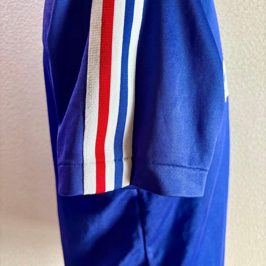 希少 デサント製 80s 90s old adidas アディダス ゲームシャツ