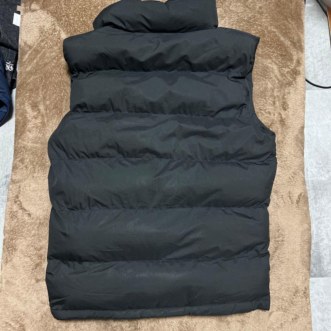 THE NORTH FACE ロゴ 黒 ダウンベスト