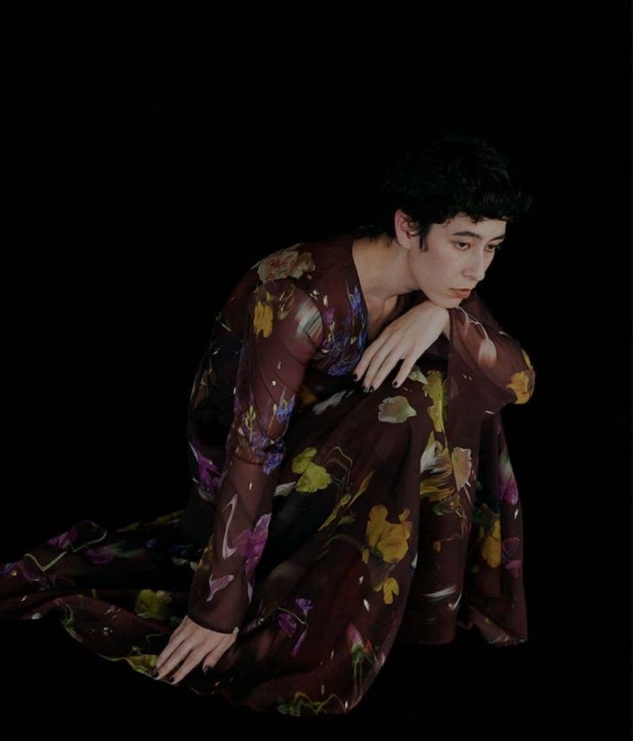【新品】AMERI UND SCAN FLOWER DRESS