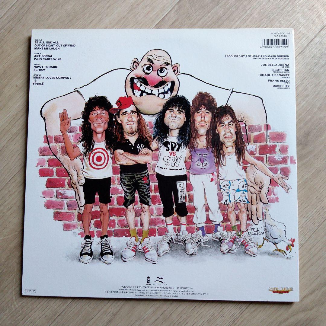 【LP】ANTHRAX　STATE OF EUPHORIA