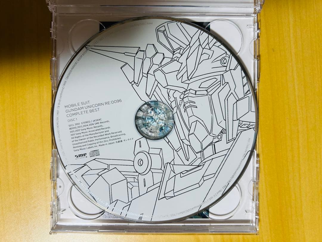 ガンダムユニコーン RE:0096 COMPLETE BEST OST 1〜4