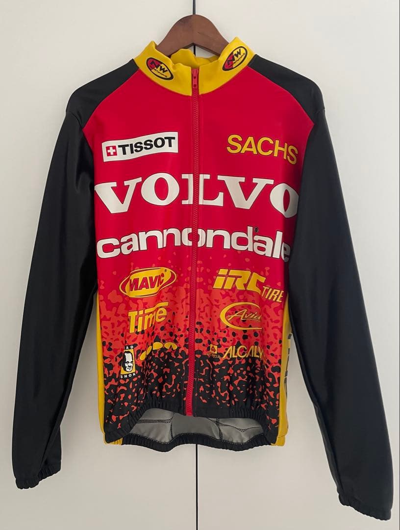 【新品未使用】cannondale VOLVO サイクルジャケット M