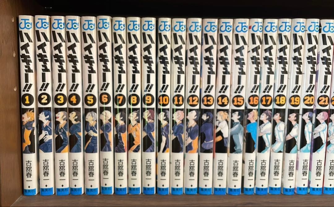 ハイキュー全巻+33.5巻+小説(5巻まで)