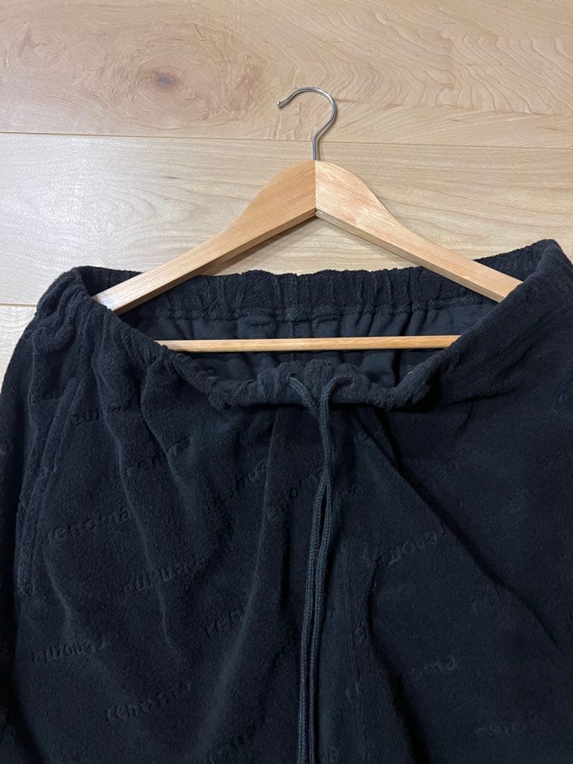 renoma golf　セットアップ　黒　上下XL