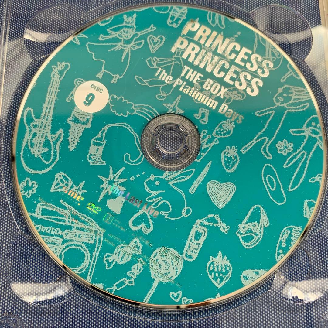 プリンセスプリンセス DVD BOX リーフレット無