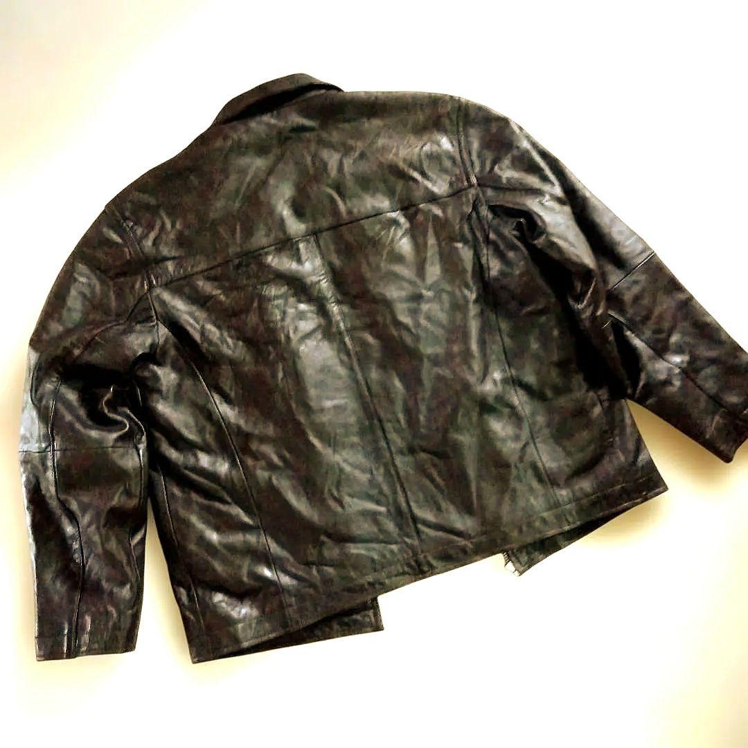 Vintage PERRY ELLIS PORTFOLIO レザージャケット