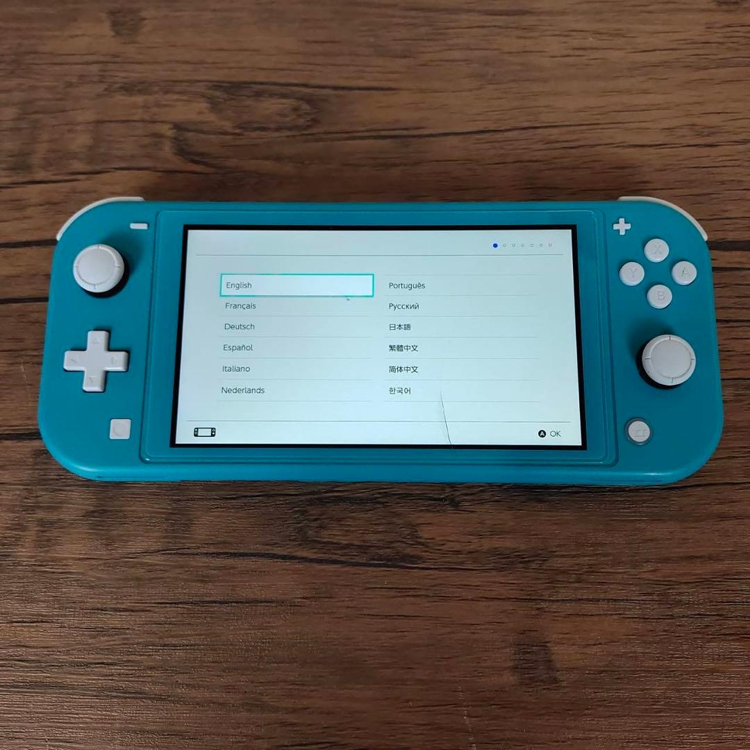 Nintendo Switch Lite ターコイズ　充電器　おまけ付き
