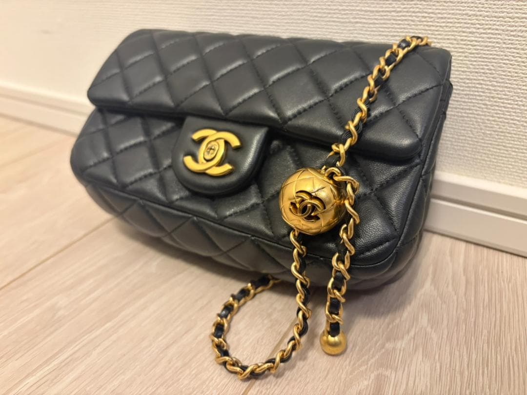 【ジャンク品】CHANEL シャネル マトラッセ チェーンポーチ