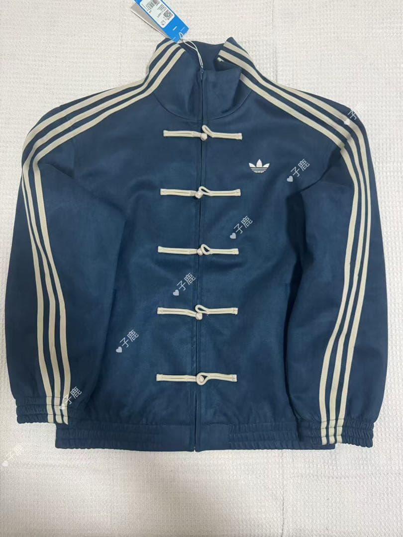 adidas アディダス 限定 トラックジャケットダー ネイビー XL/