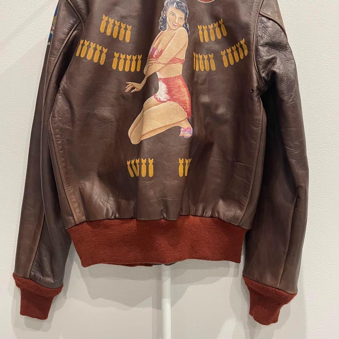 0*タ様 Buzz Rickson’s バズリクソンズ　ピンナップガール　レザー