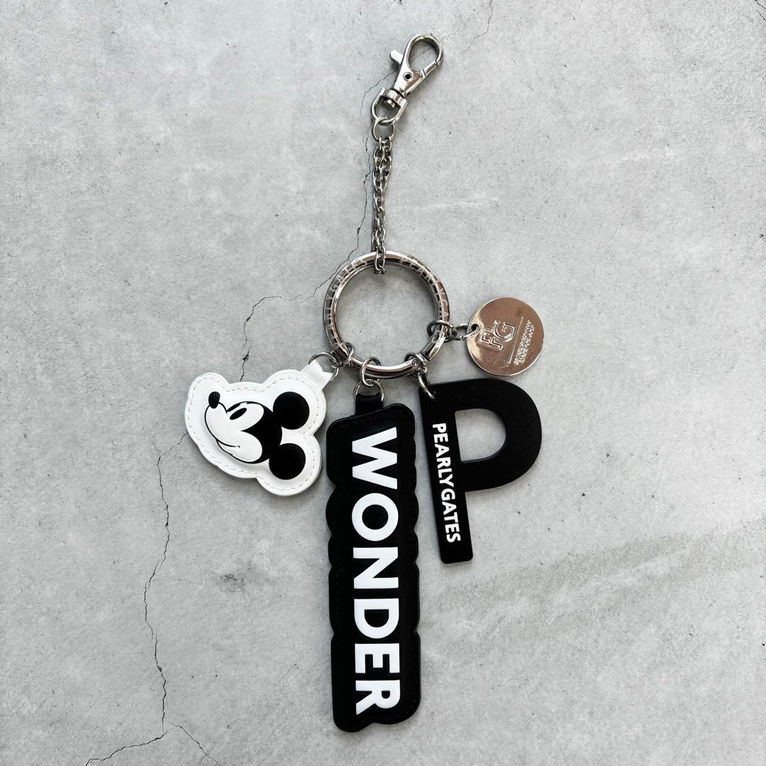 PEARLY GATES ロゴチャーム ディズニー100周年コラボ 希少 完売品
