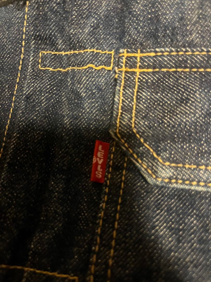 90s 復刻 71507XX Levi's 2nd デニムジャケット　短丈　美品