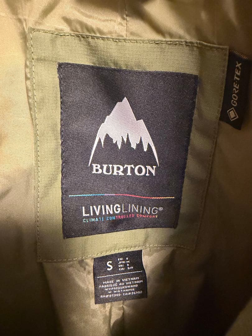 Burton GORE-TEXスノーボードウエア 上下セット　メンズ