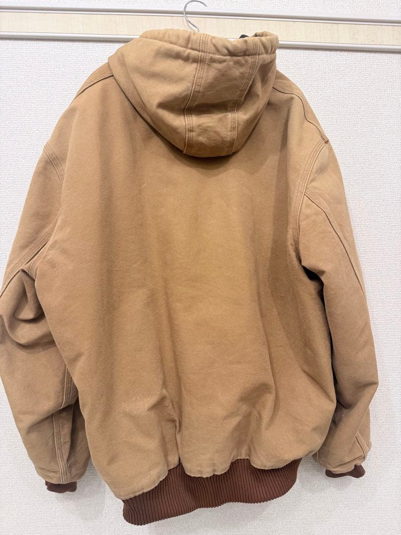 悠*様 【希少】Carhartt J140 USA製 企業ロゴ刺繍 ダックジャ