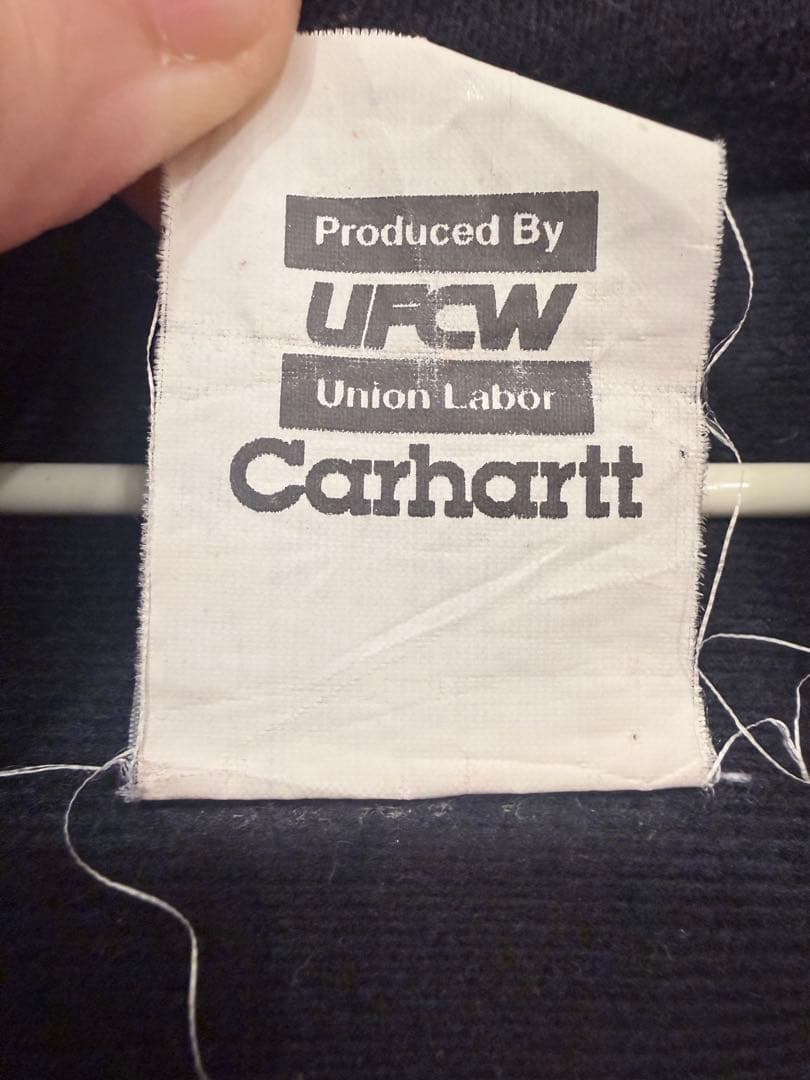 悠*様 【希少】Carhartt J140 USA製 企業ロゴ刺繍 ダックジャ