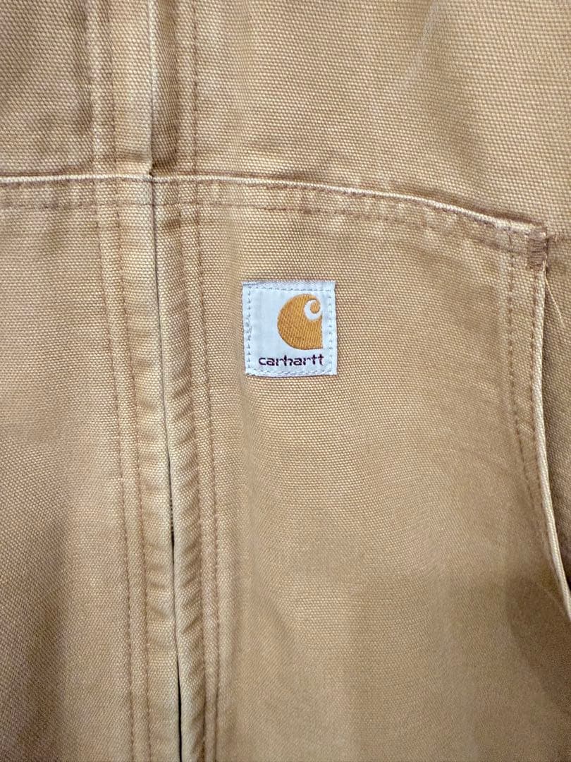 悠*様 【希少】Carhartt J140 USA製 企業ロゴ刺繍 ダックジャ